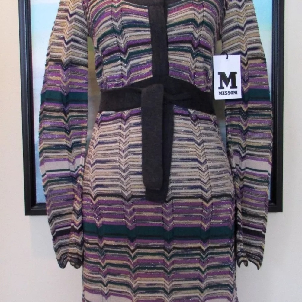 Missoni Multicolor Striped Dress for Neiman Marcus like new $795 retail
